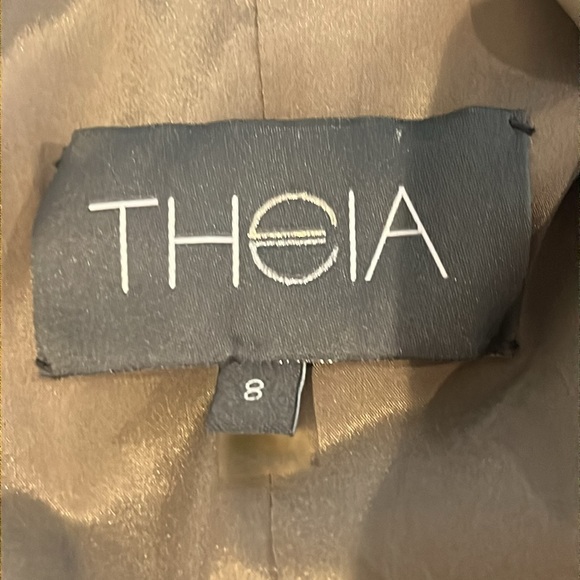 THEIA Taupe Formal Dress Gown - Picture 14 of 17